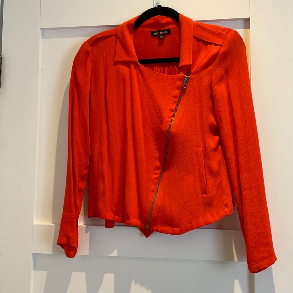 Ella Moss moto blazer XS